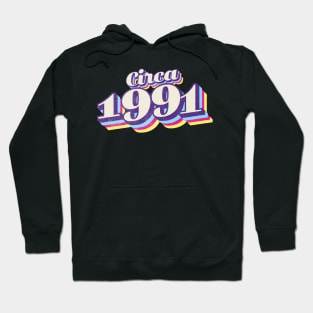 1991 Birthday Hoodie